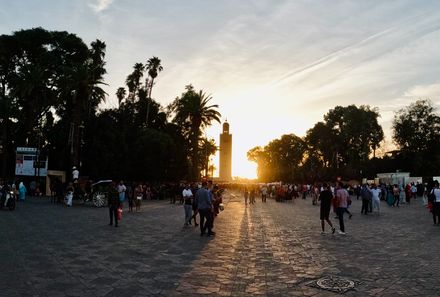 Familienreise Marokko - Marokko for family individuell - Marrakesch Jamaa el fna