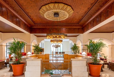 Jordanien for family - Mövenpick Resort & Spa Dead Sea - Lobby