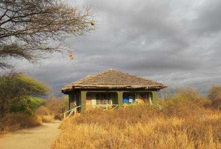 Tansania mit Kindern  - Tansania for family - Haus in der Steppe