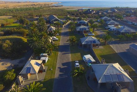 Namibia Familienreise individuell - Alte Brücke Resort and Conference Centre - Vogelperspektive