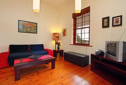 Familienreise Garden Route - Cape Paradise Lodge and Apartments - Leopard Apartments - Zimmer