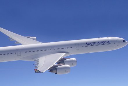 Südafrika Familienreise - Südafrika for family individuell - Flugzeug South African Airline