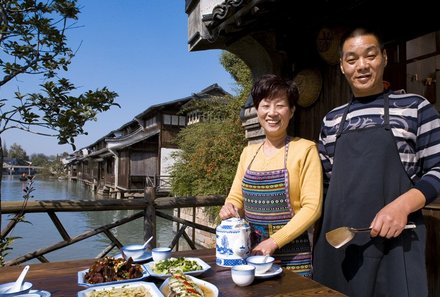 China for family individuell - Wuzhen - Gasthaus - Einheimische