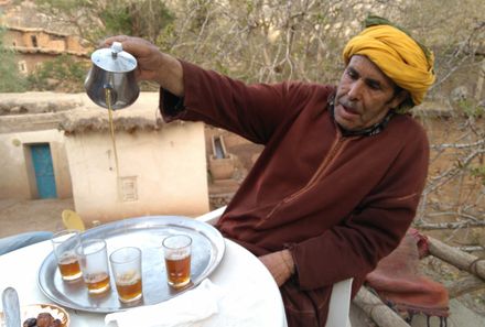 Marokko mit Kinder - Teezeremonie