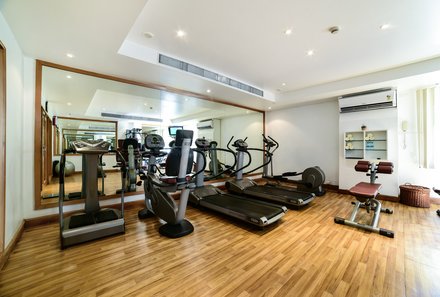 Indien mit Kindern - The Zuri White Sands Goa Resort - Fitnessstudio