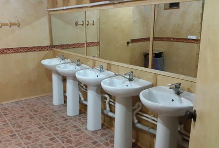 Usbekistan Reise - Kyzylkum Safari Yurt Camp - Toiletten
