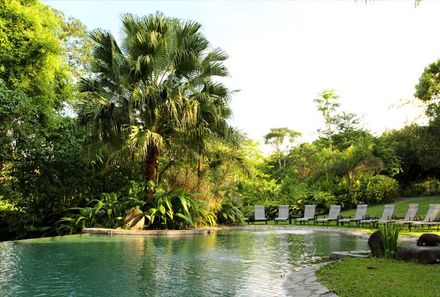 Familienreise Costa Rica - Costa Rica for family - Sarapiquis Lodge Pool