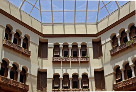 Tunesien for family - Sidi Bou Said - El Mouradi Gammarth Hotel - Architektur