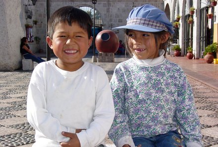 Peru Familienreise - Peru Teens on Tour - Arequipa - Einheimische Kinder