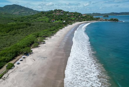 Costa Rica Familienreise - Costa Rica Family & Teens individuell - Ausblick Strand 