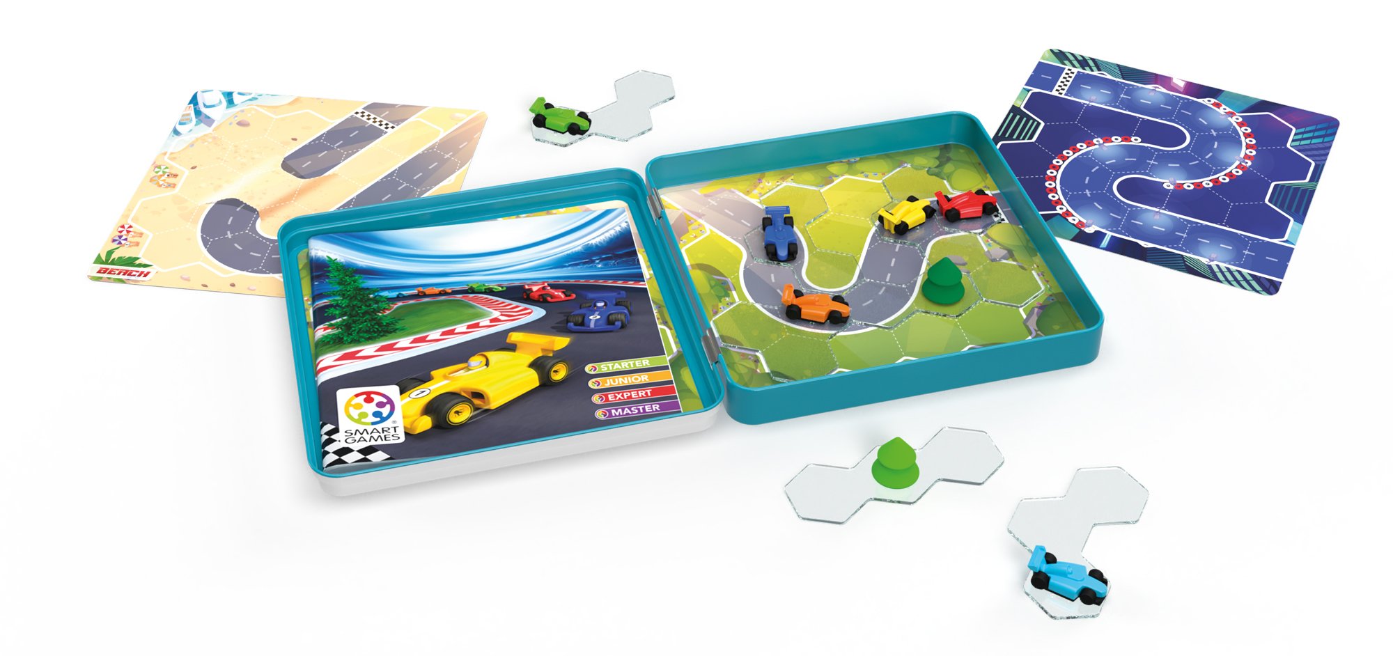 Reisespiele für Kinder - Beschäftigungsideen für Kinder im Auto und Flugzeug - Pole Position von SmartGames