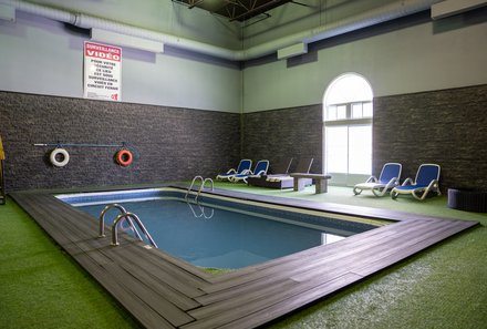 Ostkanada for family - Ostkanada Familienreise mit Kindern - Hotel Energie Shawinigan - Poolbereich