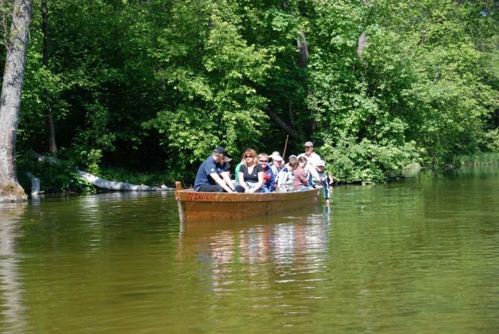 Familienreise - Polen for family - Kinder auf Boot