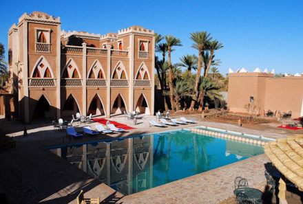 Marokko for family - Familienreise Marokko - Sbai Palace Mhamid - Außenpool