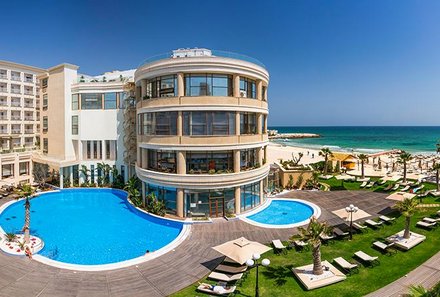 Tunesien for family - Sousse - Hotel Sousse Palace - Aussenansicht