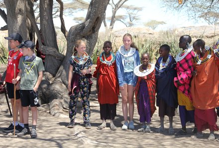 Tansania Familienreise - Tansania for family - Massai-Dorf