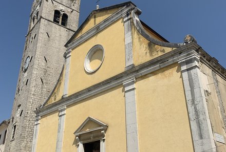 Kroatien mit Kindern - Kroatien for family - Motovun - Kirche