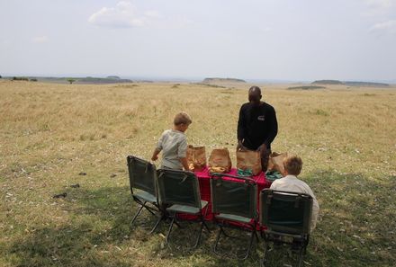 Kenia Familienreise - Kenia for family - Picknick