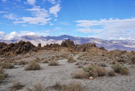USA Familienreise - USA Westküste for family - Blick auf den Death Valley Nationalpark