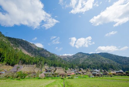 Japan for family - Miyama - Frühling
