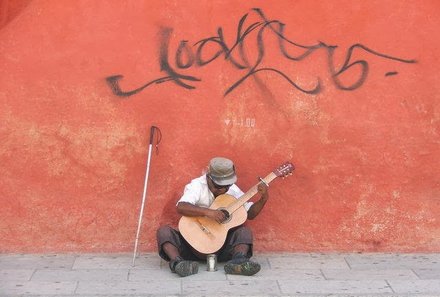 Mexiko mit Kindern - Mexiko Familienreise - Musiker