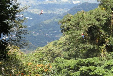 Panama for family individuell - Panama Familienreise - Aussicht bei der Canopy Tour