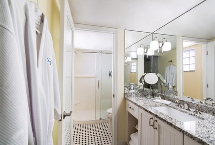 Florida Rundreise mit Kindern - Florida for family individuell - Fort Meyers Beach - Pink Shell Beach Resort - Badezimmer