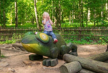 Baltikum Familienreise mit Kindern - Naturpark Tervete