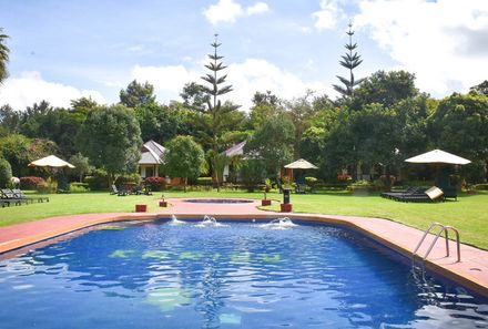 Tansania Familienreise - Tansania fo r family - Bougainvillea Safari Lodge - Pool
