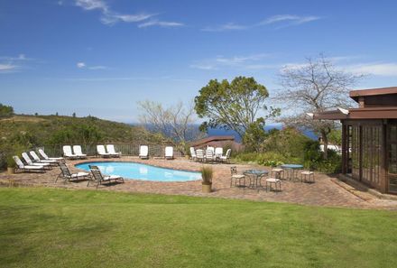 Garden Route Familienreise - Familiensafari plus - Tsitsikamma NP Fernery Lodge Chalets - Pool