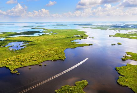 Florida Familienreise - Everglades - Blick von oben