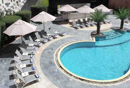 Jordanien Familienreise - Jordanien for family - Landmark Hotel Amman - Pool