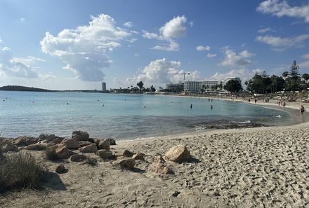Familienreise Zypern - Zypern for family - Strand von Limassol