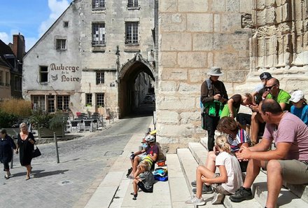 Familienreise Frankreich - Frankreich for family im Kanu - Stadt erkunden