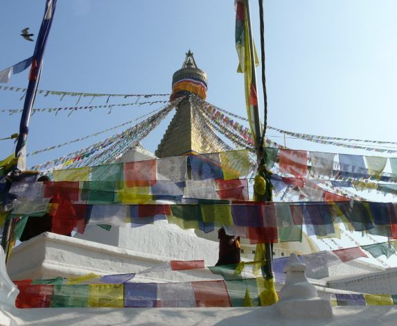 Nepal Familienreise - Stupa