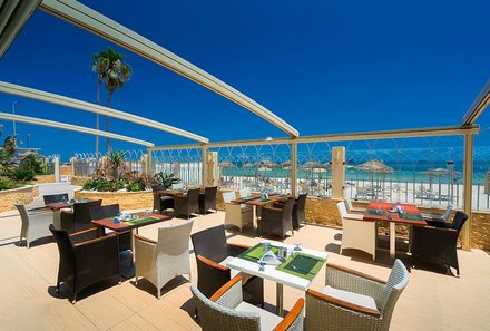 Tunesien for family - Sousse - Hotel Sousse Palace - Terrasse