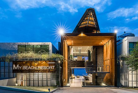 Thailand Family & Teens - Thailand mit Teenagern - My Beach Resort Phuket - Hoteleingang