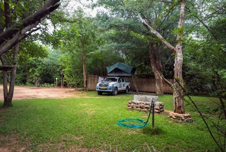 Namibia & Botswana mit Jugendlichen - Namibia & Botswana Family & Teens - Divundu - Nunda River Campsite - Zeltplatz