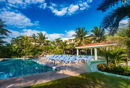 Mexiko Familienreise - Mexiko Family & Teens - Hotel Club Akumal Caribe - Pool