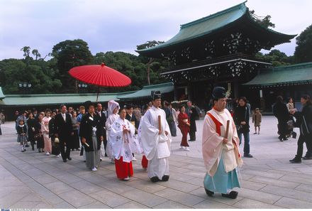 Japan mit Kindern - Japan for Family - Hochzeit am Meiji Schrein