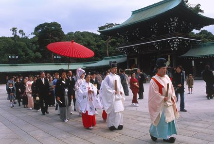 Japan mit Kindern  - Japan for family - Meiji Schrein Hochzeit