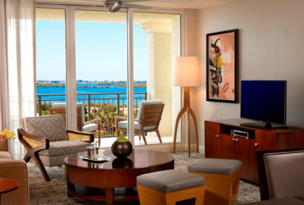 Florida Rundreise mit Kindern - Singer Island Palm Beach Zimmer