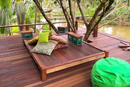 Malaysia & Borneo Family & Teens - Sepilok Nature Resort - Sitzmöglichkeiten