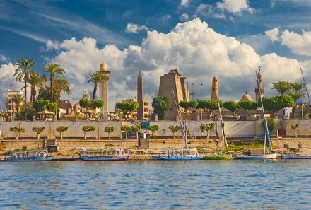 Ägypten mit Kindern - Ägypten Urlaub mit Kindern - Blick auf Luxor