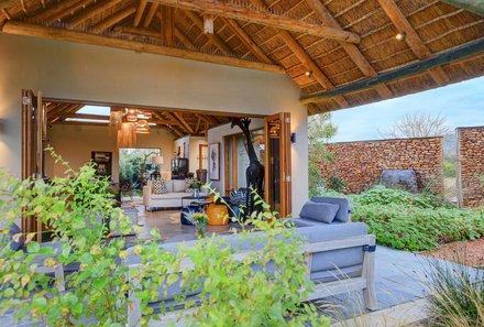 Kapstadt for family individuell - Garden Route Game Lodge - Lounge