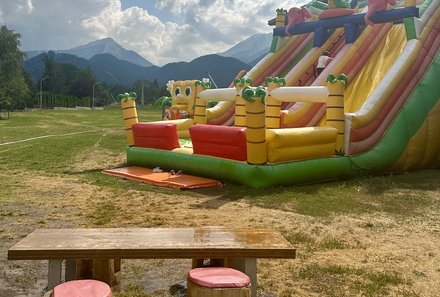 Bulgarien Familienreise - Bulgarien mit Kindern - Hotel Budapest Sofia - Hüpfburg