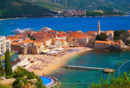 Familienreise Montenegro - Montenegro mit Kindern - Budva am Meer