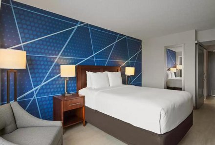 USA Südwesten for family - Comfort Inn By the Bay - Schlafzimmer