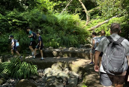 Madeira mit Kindern - Madeira for family - Wasserfall-Wanderung Levada