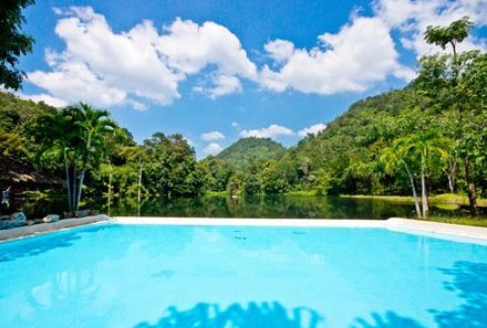 Familienurlaub Thailand - Thailand for family - Phutoey River Kwai Pool